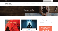 Desktop Screenshot of hemantlodha.com